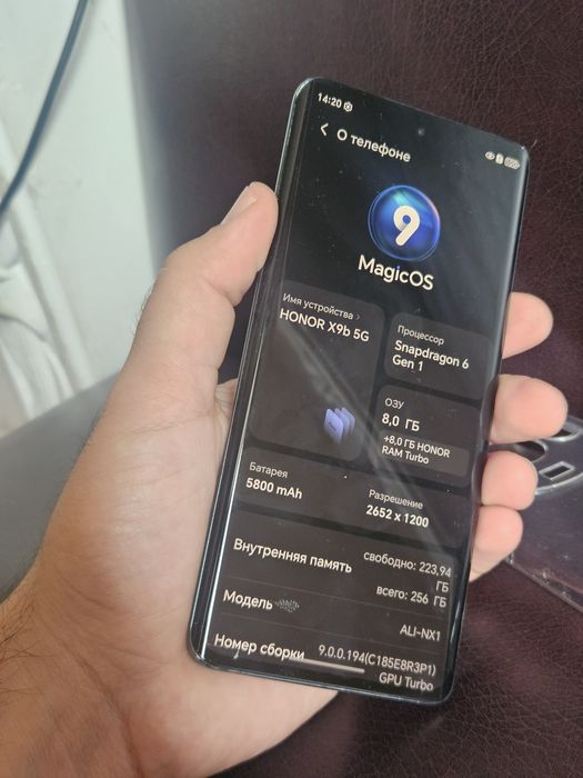 Honor X9b 256gb Snapdragon 6 gen1(хонор lite samsung iphone mi)