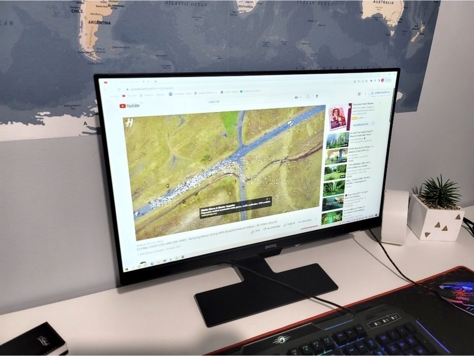 Monitor full hd BENQ gw2480, 1920x1080, led