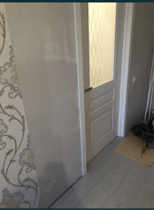 Установка замок и дверь