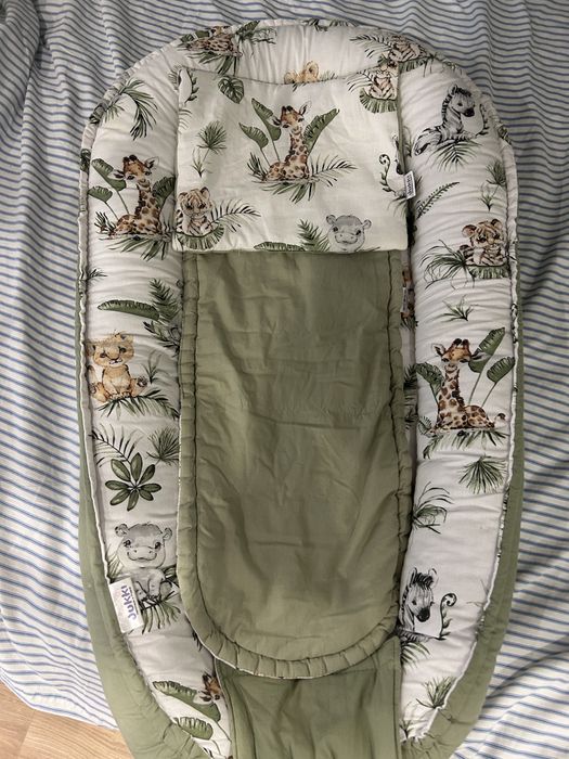 Бебешко гнездо Jukki с възглавничка и завивка