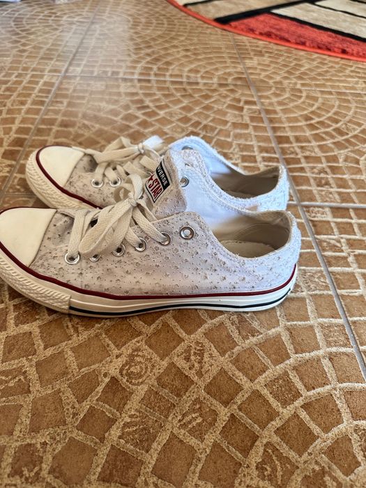 Converse originali albi model lejer de vara