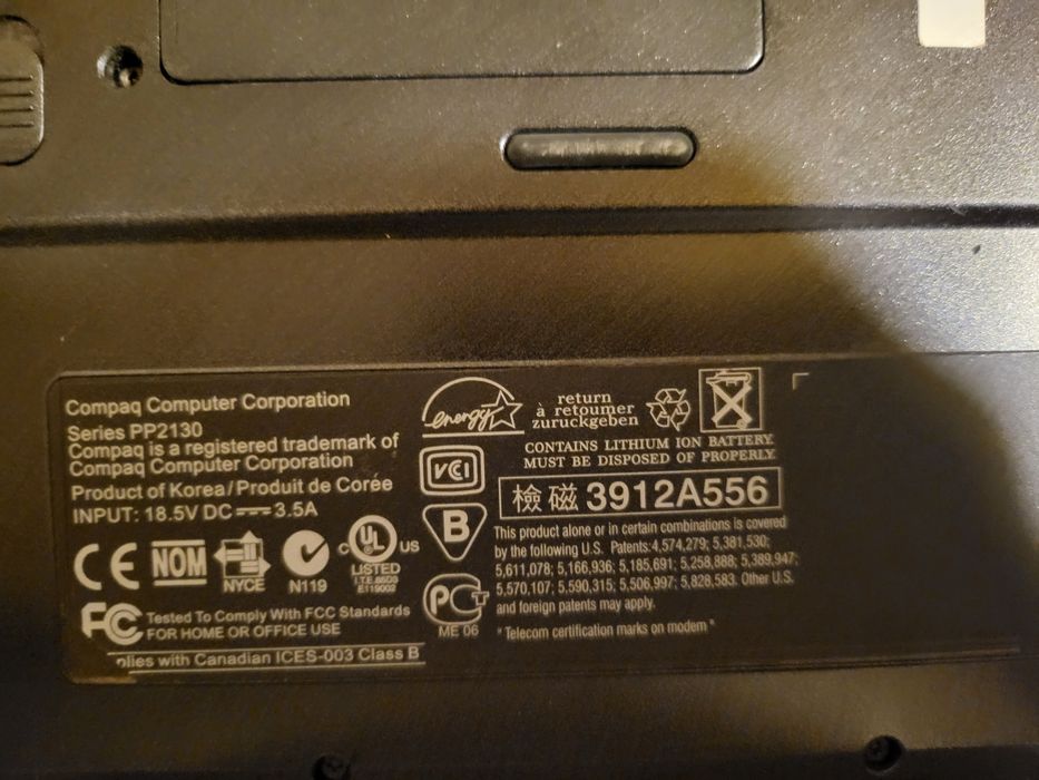 Vintage Compaq PP2130 Evo N800C