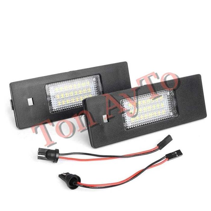 LED Лед Плафони За Регистрационен Номер БМВ Е81 Е87 F20 E63 F06 F12 F13 Z4 E85 / E86 / E89  K48 1600GT BMW / MINI COOPER R55 R60 R61
