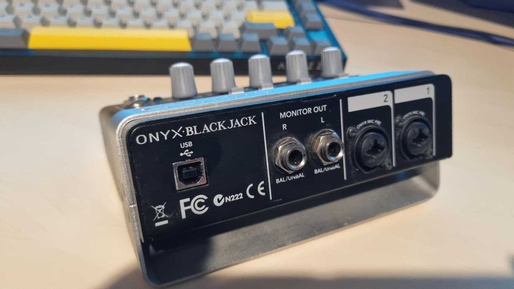 Placa de sunet Onyx Black Jack 2x2 usb recording interface
