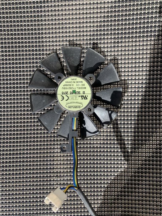 Ventilator placa video