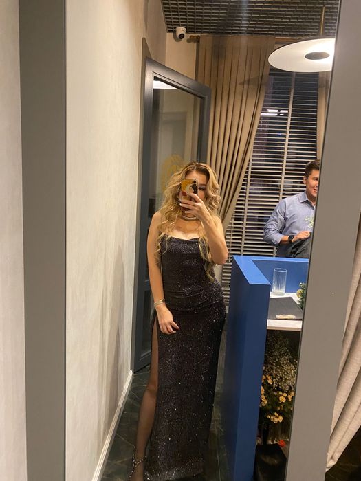 Платье вечернее длинное