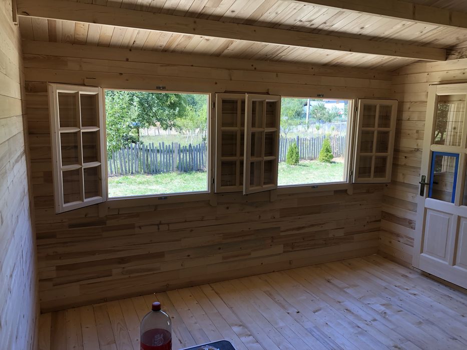 Cabane din lemn