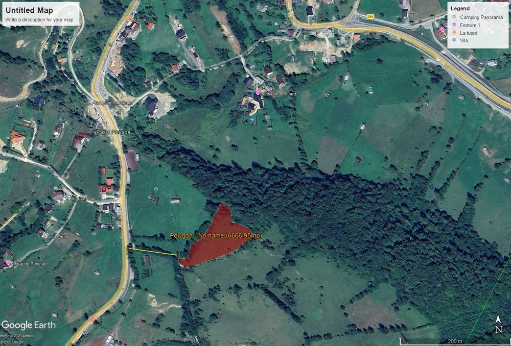 De vânzare teren intravilan în comuna Rucăr