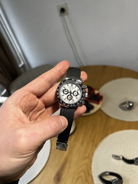 Rolex Daytona Cosmograph “Panda” Rubber Strap 40 mm