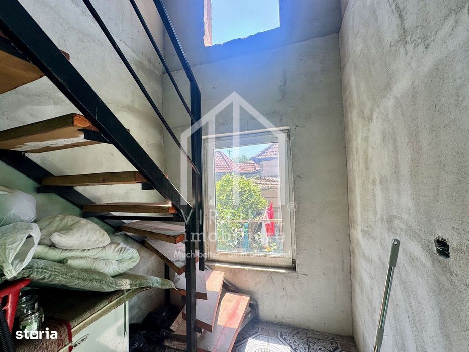 Apartament la casa, 2 camere+mansarda, 70mp utili, Terezian