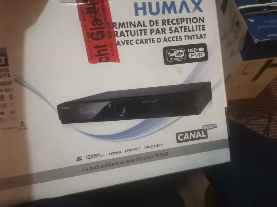 Humax   TNT GRATUIT  SATELIT youtube