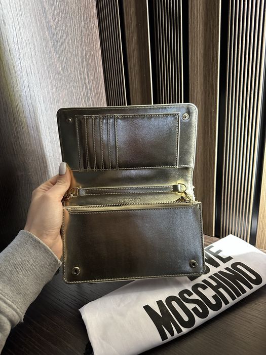 Чанта Love Moschino естествена кожа