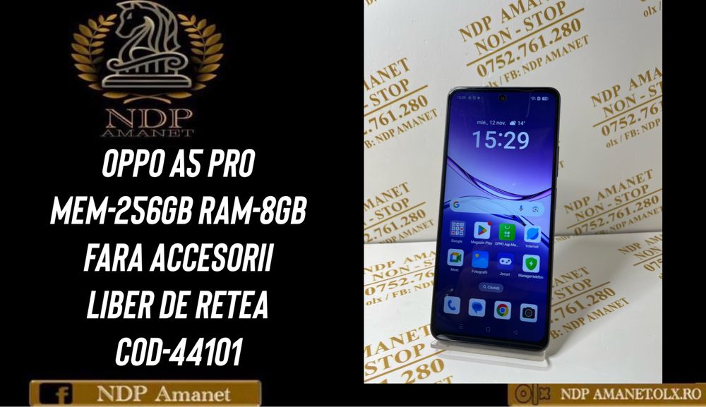 NDP Amanet Braila Oppo A5 Pro 256gb (44100)