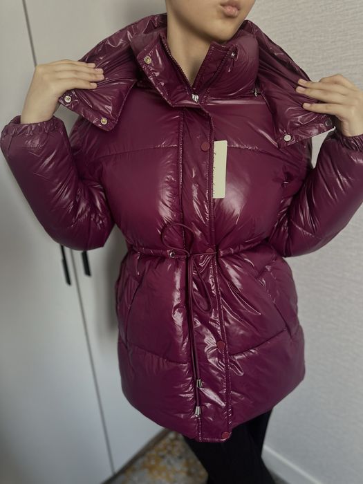 Куртка бордовая