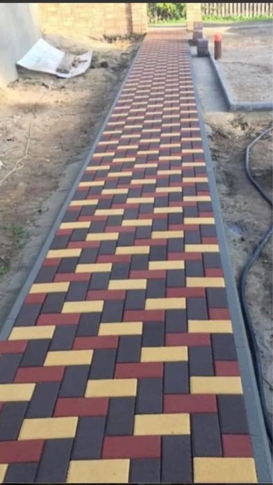 Брусчатка выбросированный