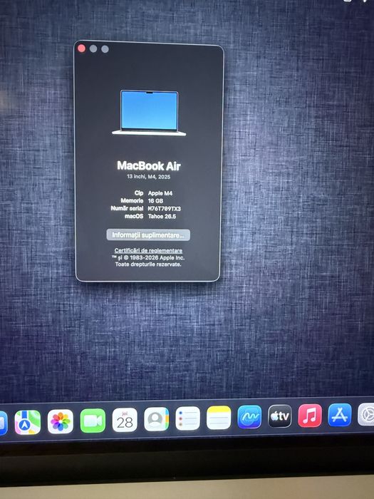 MacBook Air M4 și Airpods Pro 3