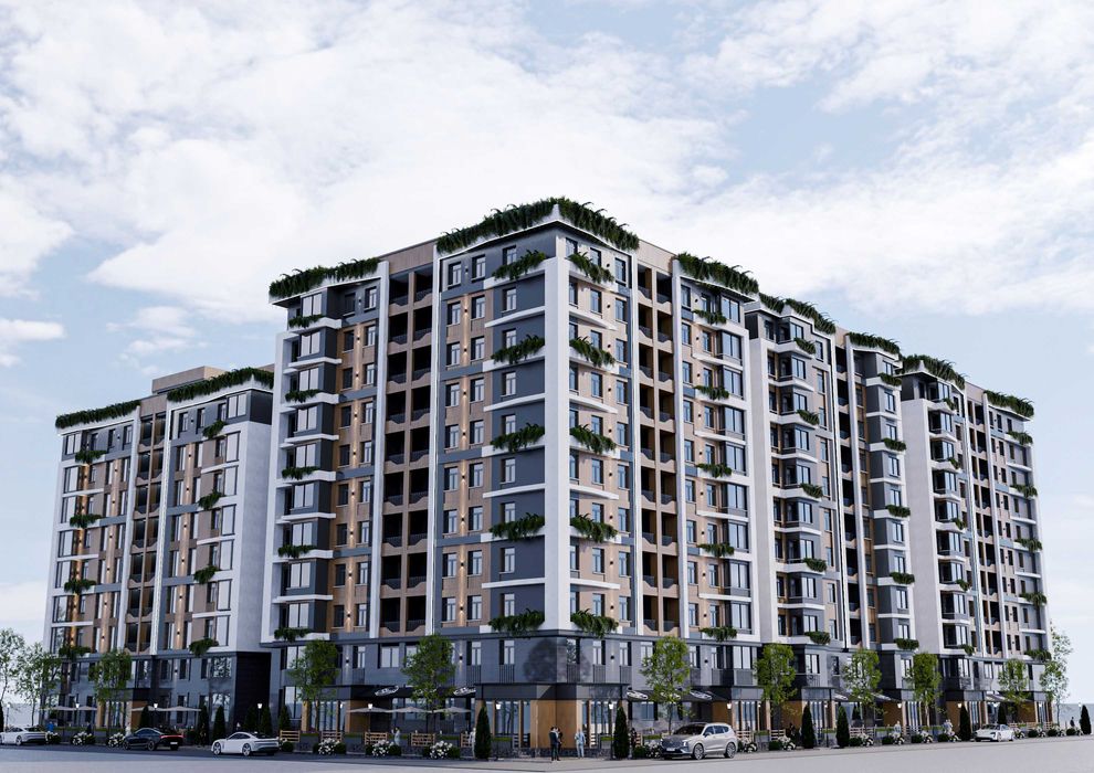 2-комн кв 60 м² у ПАРКА ФУРКАТ Скидка -18%