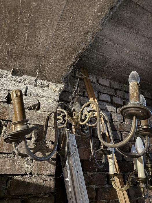 Candelabre vechi bronz