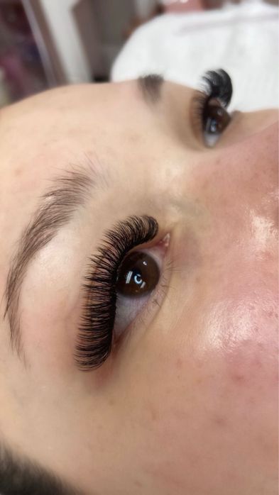 Наращивание ресниц с выездом на дом