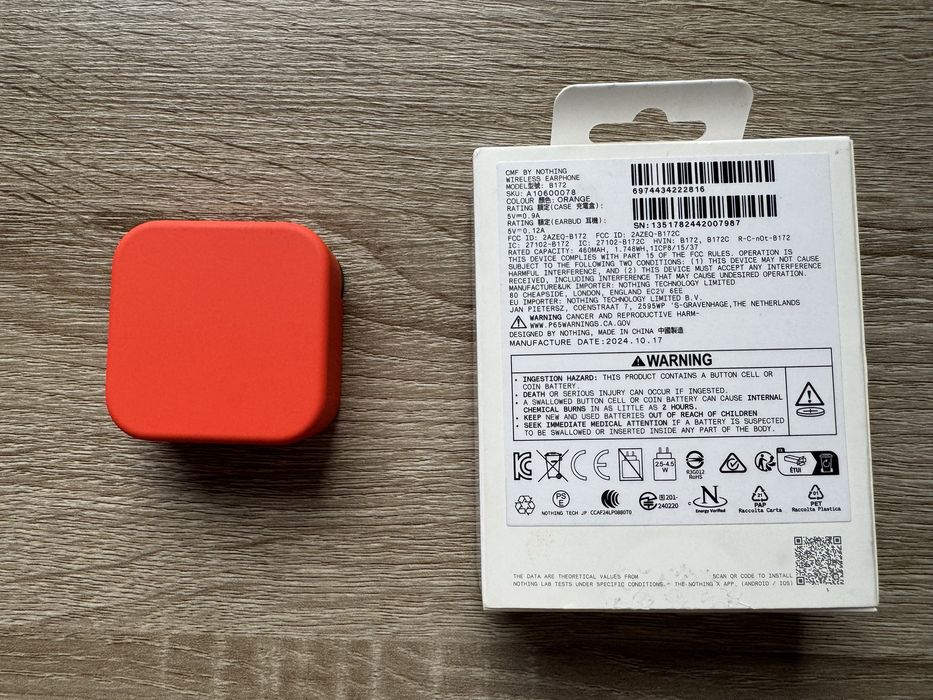 CMF Buds Pro 2 – Orange – Stare foarte bună