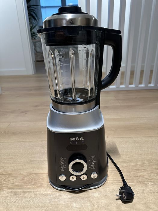 Blender Tefal Ultrablend Cook BL962B38, 1300W, 10 viteze, recipient 1 75L, 6 lame, Gri