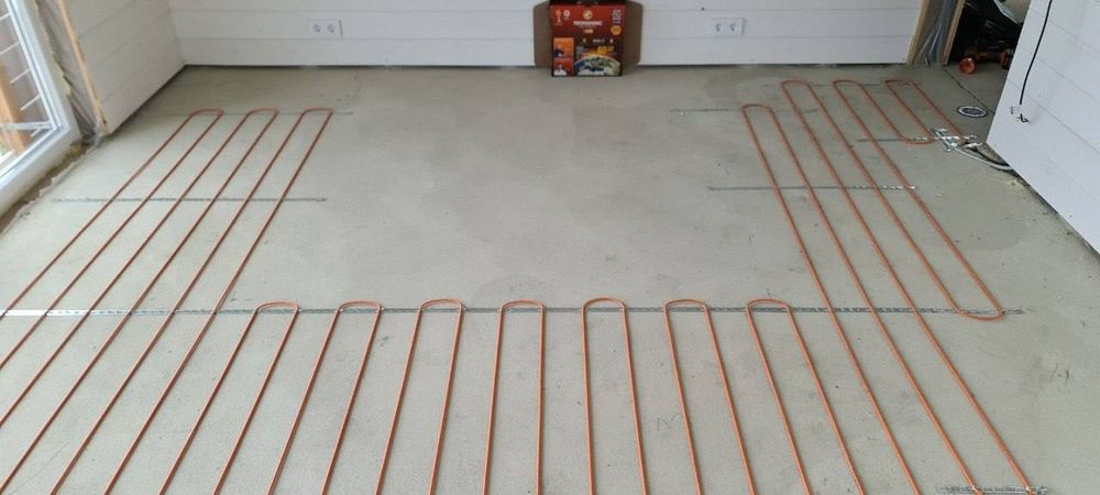 Те́плый пол установка кламиз