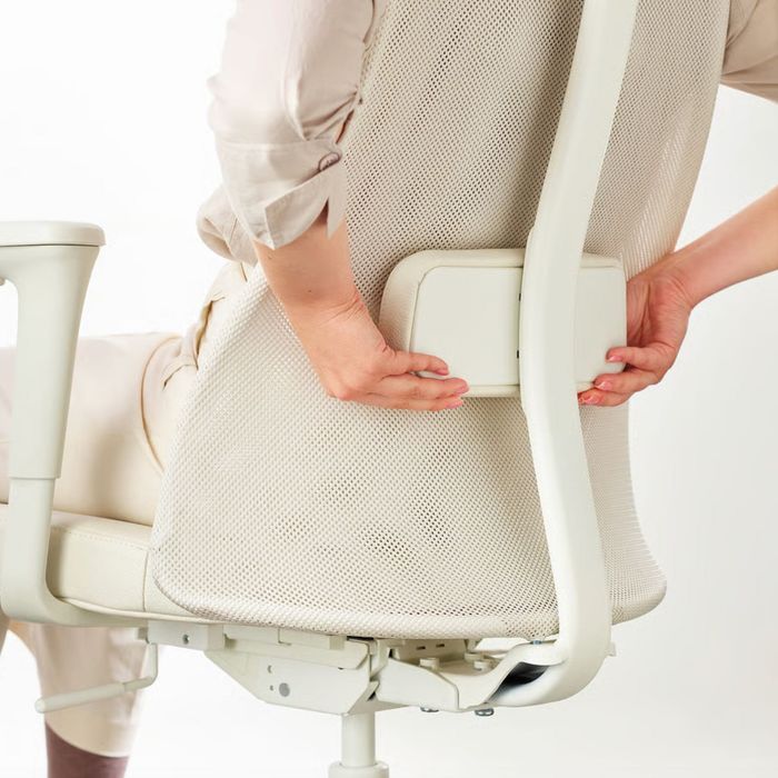 Scaun ergonomic alb, Ikea  JÄRVFJÄLLET