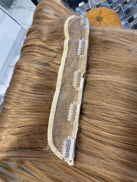 Треса, екстеншъни, Коса 60см на щипки balmain