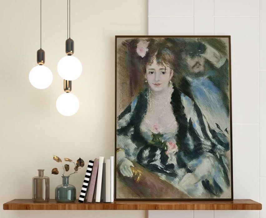 Картина пастелью.