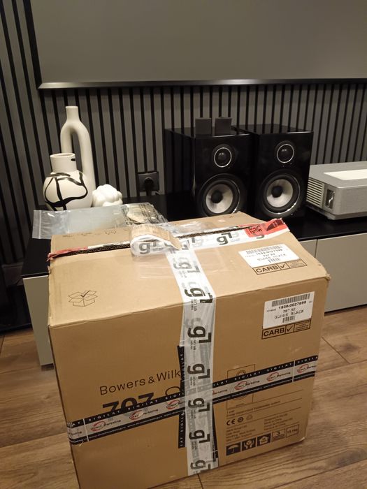 Boxe raft Bowers & Wilkins 707 S2 Gloss Black noi