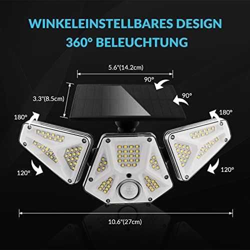 Нови 2 броя слънчеви външни светлини Соларни лампи за градина, двор