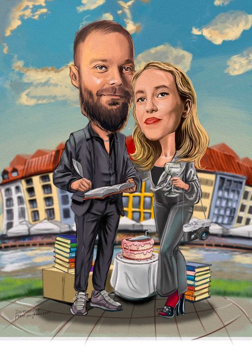 Ръчно рисувани  шаржове Disasterart