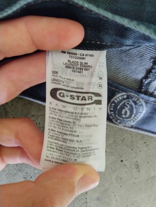 G-star raw denim blugi