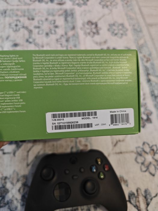 Controller Xbox Series X original + adaptor universal (PS5/PS4/Switch/