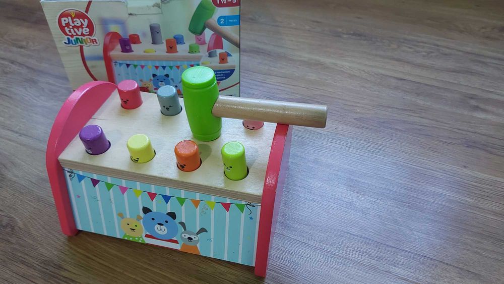 Jucarii de lemn, puzzel