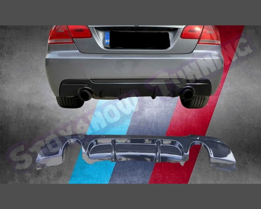 БМВ Е92 Е93 Дифузьор Задна M Technik Броня за BMW серия 3 Е92 E93