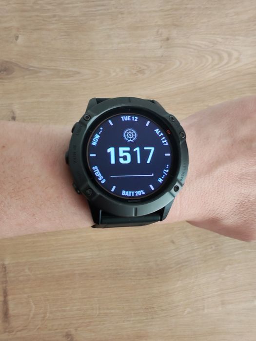 Garmin Fenix 6X PRO Solar stare bunal/Fenix 6 Pro, 51 mm, 47 mm diametru, curele Garmin