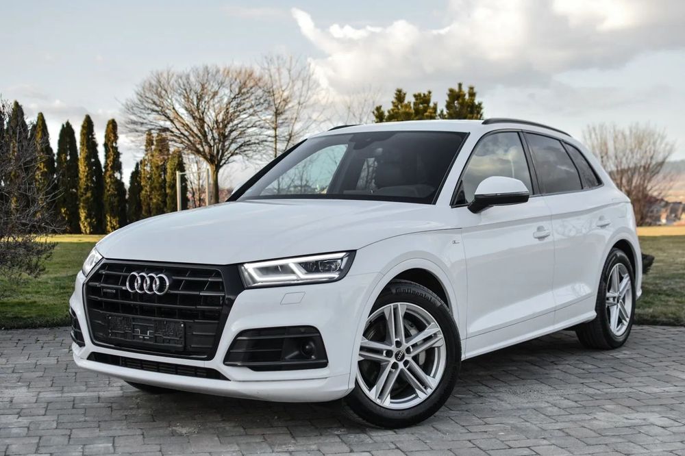 Audi Q5 S-Line Full-LED Quattro Virtual Cockpit Distronic Perne Aer Side+Lane