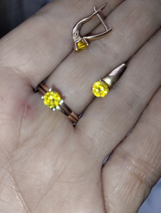 Комплект   золото