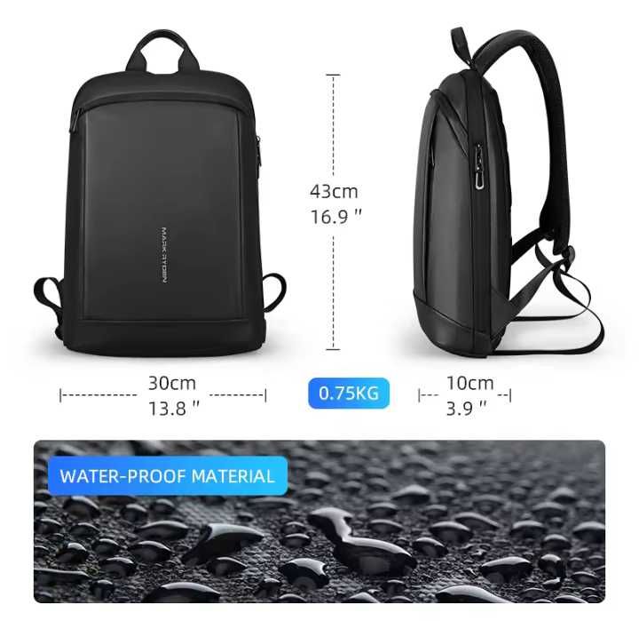 Смарт бизнес раници за лаптоп MARK RYDEN