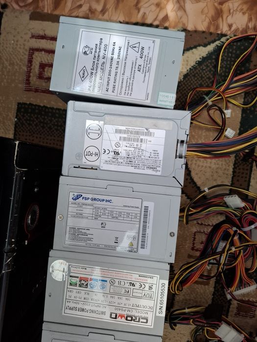 Блоки питания. (300 Вт, 350 Вт, 400 Вт)