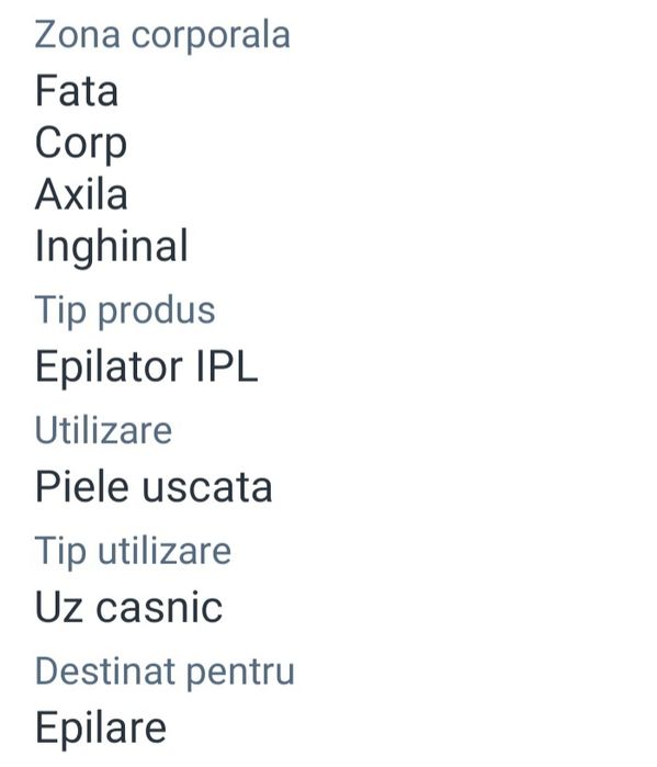 Epilator IPL Philips Lumea