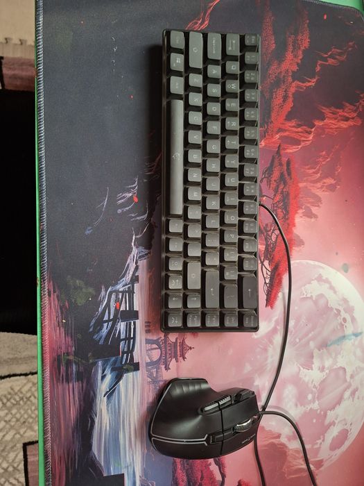Tastatura si mouse de gaming "White Shark"