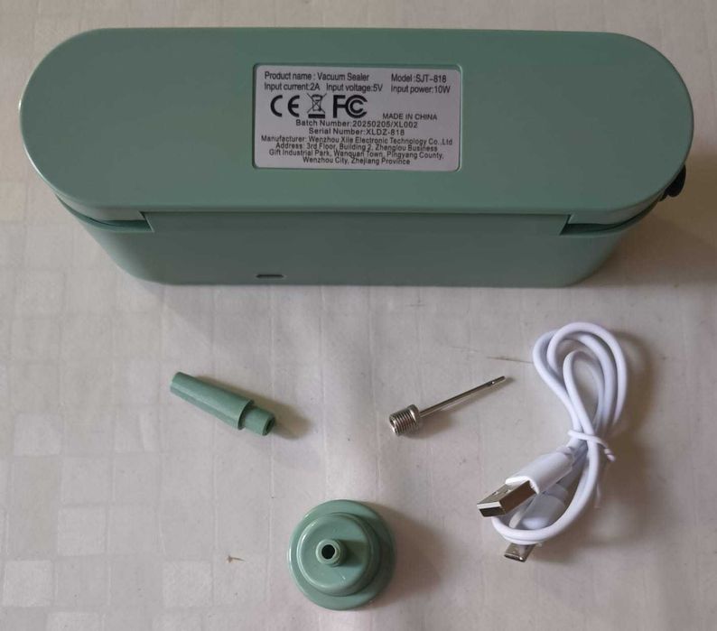 USB-вакуумный упаковщик с цифровым дисплеем