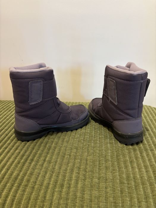 QUECHUA детски водоустойчиви туристически ботуши ЗА ПРЕХОДИ SH100, лилави