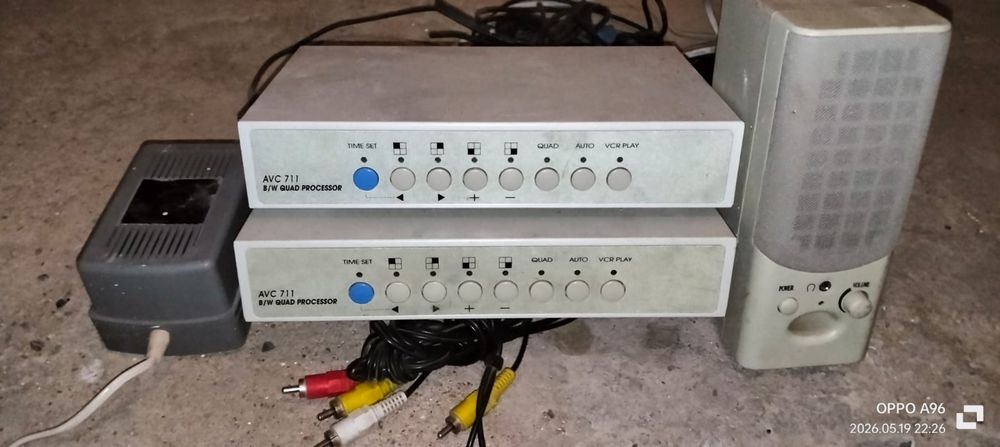 Квадратор видеосигнала AVC 711 B/W Quad Processor
Функциона