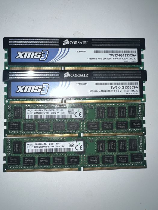Hynix 2x16gb ddr4 server si ddr3 4gb pc