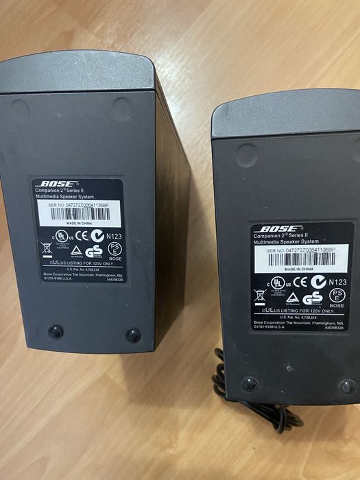 Boxe Bose Companion II