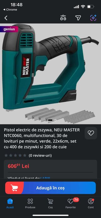 Capsator electric Neu Master nou