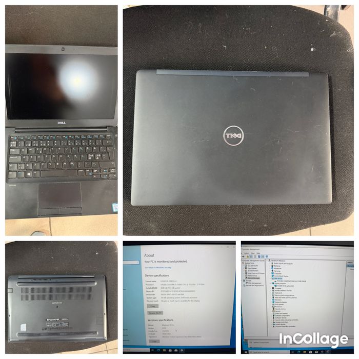 Vand laptop dell latitude 7280 i5 7200 8gb ram ssd 256gb 12.5 inch FD